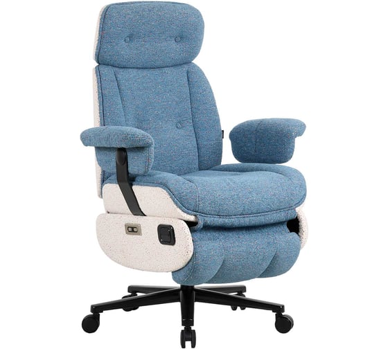 Кресло компьютерное ZONE51 VELORUM Blue Grey Z51-HOM-VEL-BLGY 1