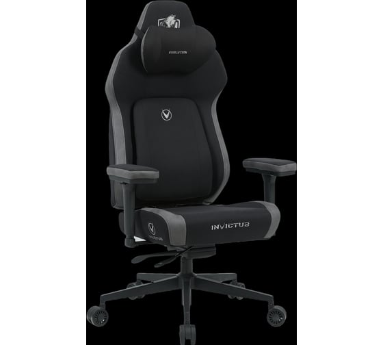 Кресло компьютерное EVOLUTION Invictus FABRIC Black