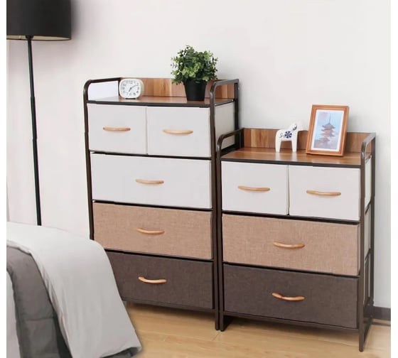 Комод Экодизайн с пятью ящиками 5L-608 5L-608