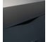 Комплект торцевых ручек KERRON RT-002-600 BL 600 мм, для фасада 18 мм, матовый черный, 2 шт. SET2(RT-002-600 BL) 3