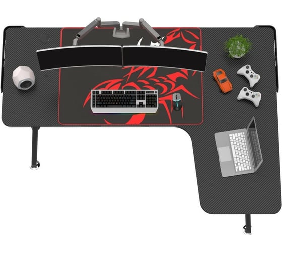 Игровой компьютерный стол EUREKA L60R ERK-L60R-B