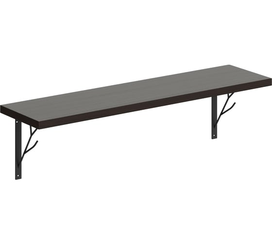 Полка SKYLAND с полкодержателями SH2-GINO венге магия 630x220x300 coffee 00-07067494