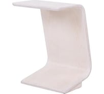 Приставной журнальный стол Мебелик Неро 3 белый ясень 7523