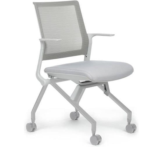 Кресло RV Моби D2002C серое ЦБ-00713693