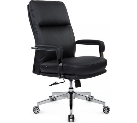 Кресло RV Леон-M RCH B916C черное ЦБ-00741799