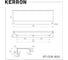 Ручка торцевая KERRON 704/797 мм, матовый черный, комплект 4 шт. RT-006-800 BL SET4(RT-006-800 BL) 3