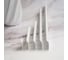 Ручка торцевая KERRON 320/397 мм, матовый белый, комплект 4 шт. RT-006-400 WT SET4(RT-006-400 WT) 4
