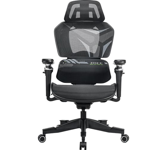 Кресло компьютерное ZONE51 FREELANCER X7 черно-серое Z51-FX7-GY