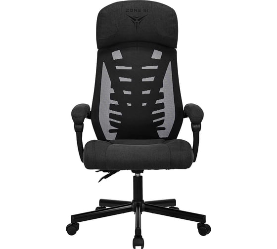 Кресло компьютерное ZONE51 FREELANCER P3 серое, ткань Z51-FLC-P3-FGY