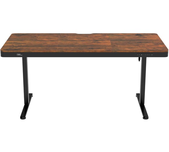 Стол компьютерный ZONE 51 e-Nexor Low 160x75 Dark Wood Z51-FLD-NEX-LOW-DW6