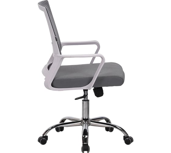 Кресло Everprof Simple White Ткань+сетка Серый EP Simple White M Grey