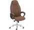 Кресло Tetchair Босс Люкс/Boss Lux (26) хром Экокожа LUX Classic, коричневый 25933 1