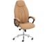 Кресло Tetchair Босс Люкс/Boss Lux (26) хром экокожа LUX Classic, св.-коричневый 25702 1