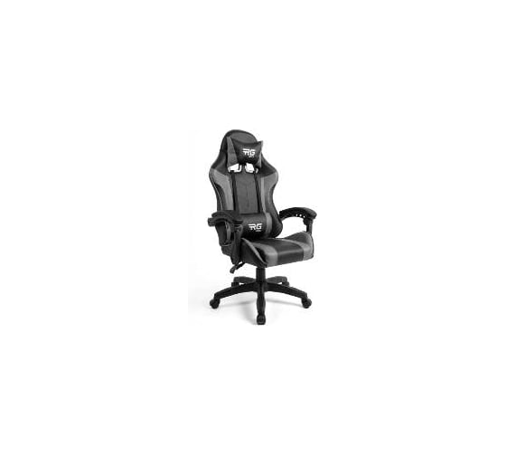 Кресло игровое BYROOM RG BAN, экокожа, черный/серый BRG813L-B/G