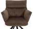 Кресло Tetchair Флаффи/Fluffy опора 360 Д40, вельвет, коричневый 25976 14