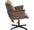 Кресло Tetchair Флаффи/Fluffy крестовина 64см, вельвет, коричневый 25981 12
