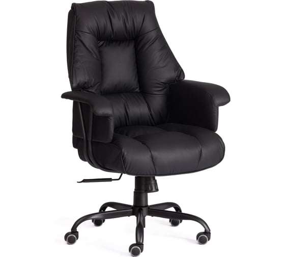 Кресло Tetchair Линкольн Металбл/Lincoln Metalbl кож/зам, черный 25686