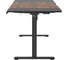 Стол компьютерный ZONE51 ZONE 51 e-Freeflow 140x75 Dark Wood-Black Z51-FLD-FFL-DWBK4 5