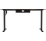 Стол компьютерный ZONE51 ZONE 51 e-Freeflow 140x75 Dark Wood-Black Z51-FLD-FFL-DWBK4 6