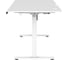 Стол компьютерный  ZONE51 ZONE 51 e-Freeflow 140x75 White Z51-FLD-FFL-WH4 5