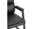 Кресло Tetchair Планет C/Planet S (на полозьях) кож/зам, черный 25930 2