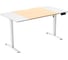 Стол компьютерный  ZONE51 ZONE 51 e-Freeflow 140x75 Light Wood-White Z51-FLD-FFL-LWWH4 1