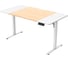 Стол компьютерный  ZONE51 ZONE 51 e-Freeflow 140x75 Light Wood-White Z51-FLD-FFL-LWWH4 3