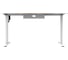 Стол компьютерный  ZONE51 ZONE 51 e-Freeflow 140x75 Light Wood-White Z51-FLD-FFL-LWWH4 5