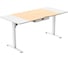 Стол компьютерный  ZONE51 ZONE 51 e-Freeflow 160x75 Light Wood-White Z51-FLD-FFL-LWWH6 4