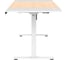 Стол компьютерный  ZONE51 ZONE 51 e-Freeflow 160x75 Light Wood-White Z51-FLD-FFL-LWWH6 5