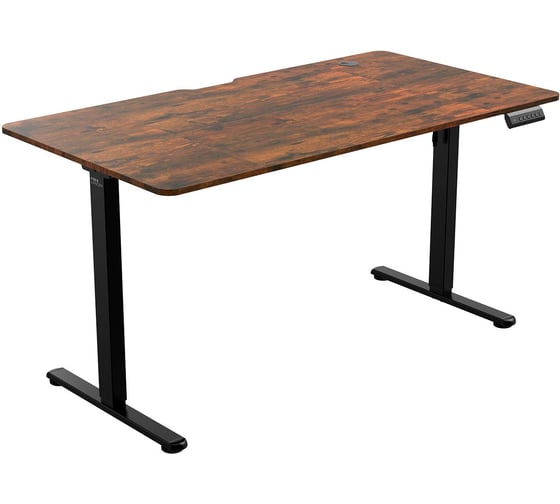 Стол компьютерный  ZONE51 ZONE 51 e-Freeflow 140x75 Dark Wood Z51-FLD-FFL-DW4