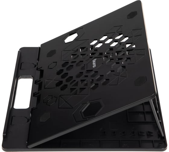 Подставка для ноутбука BURO BU-LS130 15.6", 280x250x15 мм, 520 г, металл/пластик, черная 2071665
