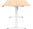 Стол компьютерный  ZONE51 ZONE 51 e-Freeflow 160x75 Light Wood Z51-FLD-FFL-LW6 5