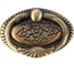 Ручка кнопка BOYARD бронза (комплект 2шт) RC027AB.3 659303 1