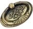 Ручка кнопка BOYARD бронза (комплект 2шт) RC027AB.3 659303 2