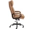 Кресло TetChair Дюк МеталБл/Duke metal BL, кожзам, светло-коричневый/бронзовый 25887 2