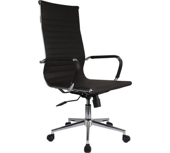 Кресло RV Хьюго RCH 6002-1SEC, черное ЦБ-00168543
