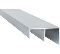 Направляющая для шкафов-купе Левша МС-L90-Н нижний, 45 кг, 1800 мм У8-8599