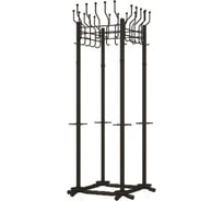 Вешалка ТИТАН МЕТА Гардикс-4 черный 4607078058104