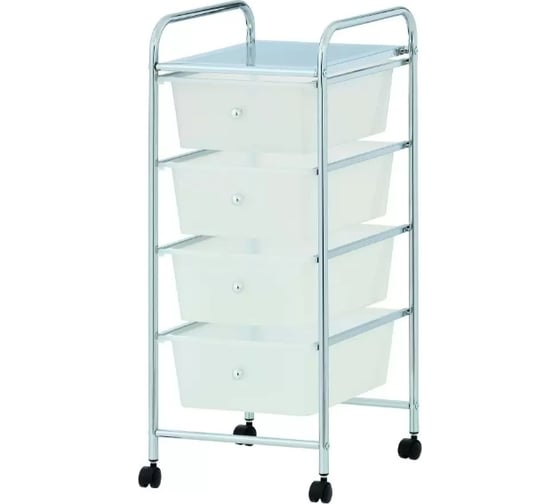Передвижная тележка UniStor BUGGY с тремя ящиками, на колёсиках 32x36.5x76 см 210716 1