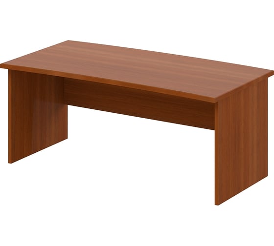 Стол руководителя ФЕЛИКС 180x88.5x75 см миланский орех светлый ПК-ЛДР-СТ180x89/38-В2-35