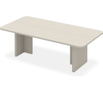 Стол для переговоров ФЕЛИКС Лидер 240x120x75 см дуб альпийский ПК-ЛДР-СТГ240x120/38-В1-30