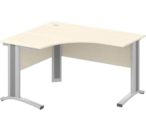 Эргономичный стол ФЕЛИКС Система-M 140x120x74.5 см клен ПК-ССМ-СТЭ140x120Л/РД-В1-99 1