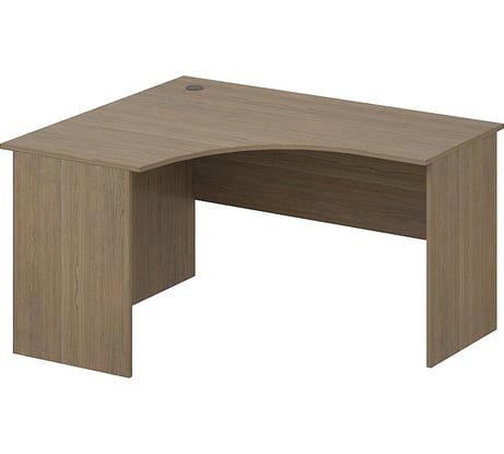 Эргономичный стол ФЕЛИКС Система-M 140x120x74.5 см дуб шамони ПК-ССМ-СТЭ140x120Л/Д-В4-299