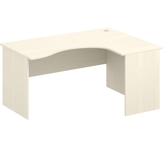 Эргономичный стол ФЕЛИКС Система-M 160x120x74.5 см клен ПК-ССМ-СТЭ160x120П/Д-В3-99