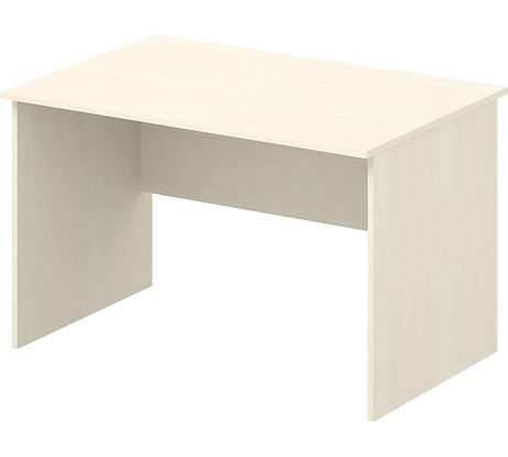 Рабочий офисный стол ФЕЛИКС Система-M 120x80x74.5 см клен ПК-ССМ-СТ120x80/Д-В2-99