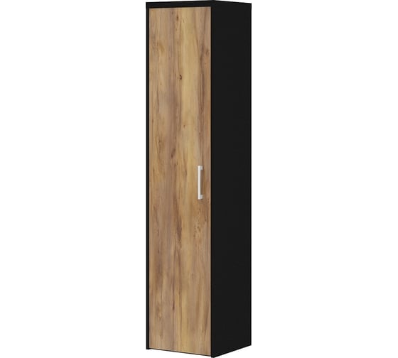 Высокий узкий шкаф ФЕЛИКС 46.9x44x207 см таксония медовая ПК-ПРЛ-Ш205Х47-В2-1078 1
