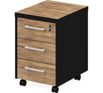 Мобильная тумба ФЕЛИКС Парламент 43.4x53x64 см таксония медовая ПК-ПРЛ-ТММ43Х53-В1-1078