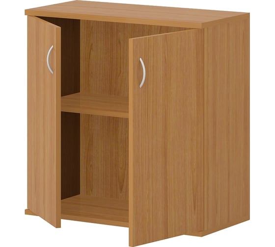 Низкий офисный шкаф ФЕЛИКС 75x35.1x74.6 см ольха ПК-ЛОГ-Ш75Х75/35-В1-24