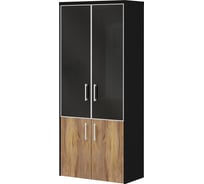Комбинированный шкаф ФЕЛИКС 90x44x207 см таксония медовая ПК-ПРЛ-ШК205Х90АС2Д2-В1-1078